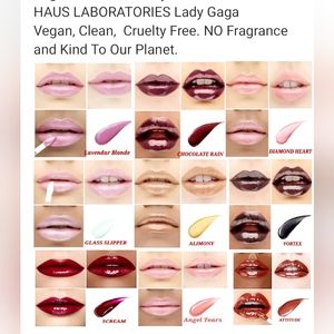 Haus Laboratories Le Riot Lip Gloss 14 Colors to choose from